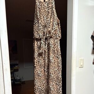 C Brand Animal Print Dress